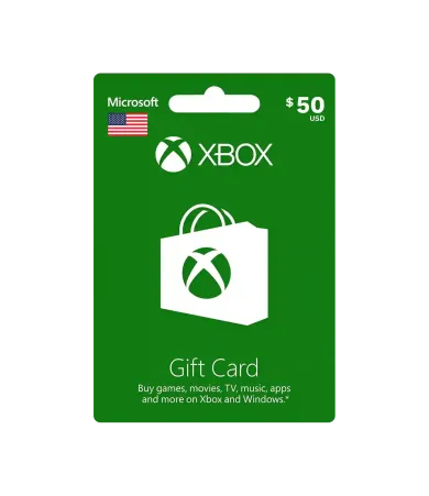 xbox gift card 50 usd