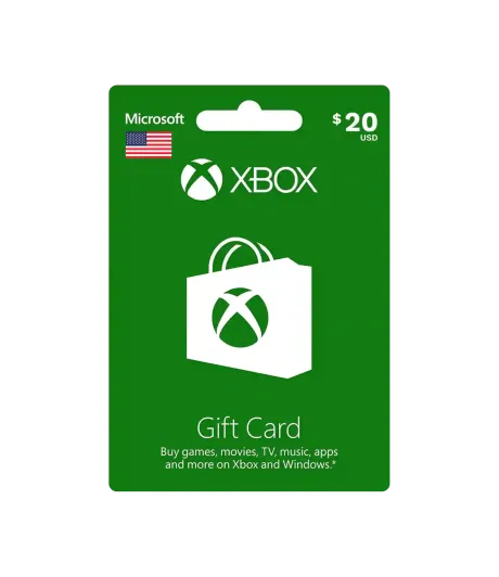 xbox gift card 20 usd