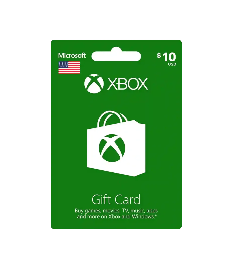 xbox gift card 10 usd