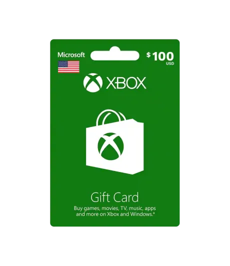 xbox gift card 100 usd