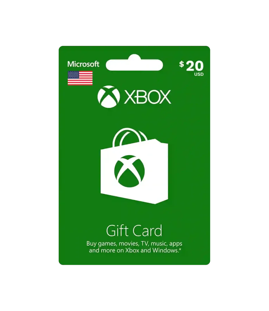 xbox gift card 20 usd