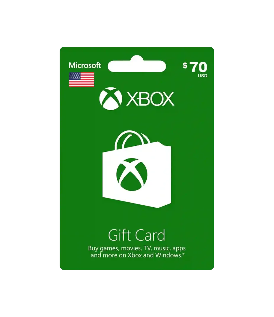 xbox gift card 70 usd